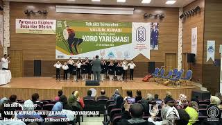 UNESCO Müzik Şehir Şanlıurfa'da Okullar Arası Koro Yarışması - İlkokul Kategorisi - 19 Nisan 2024