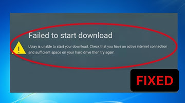 How To Fix Uplay Is Unable To Start Your Download   Faild To Start Download Uplay Error In Windows