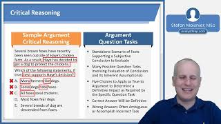 Critical Reasoning (GMAT Focus Edition – Verbal Reasoning Content and Tactics)
