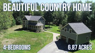 SOLD 4-Bedroom Country Home Near Bangor | Maine Real Estate