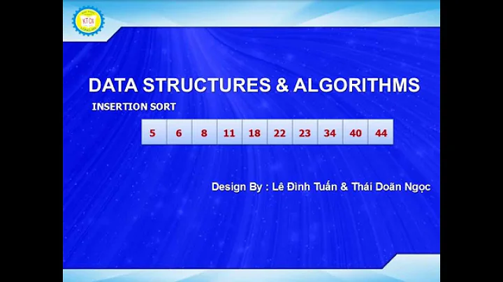 Cấu trúc dữ liệu và giải thuật :Insertion Sort - Sắp xếp chèn