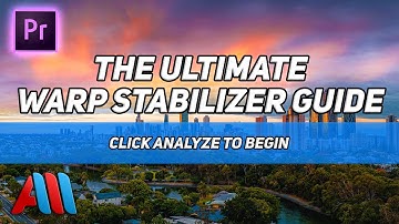 The ULTIMATE WARP STABILIZER Guide For Premiere Pro (Best Warp Stabilizer Settings Premiere)
