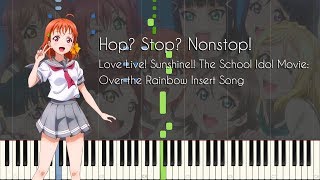 Hop? Stop? Nonstop! - Love Live! Sunshine!! Movie: Over the Rainbow Insert Song [Synthesia] chords