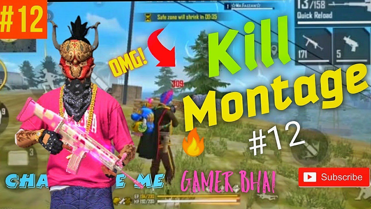🤯EPIC FREE FIRE MONTAGE🤯 #12 | Mr.Faizan | - YouTube
