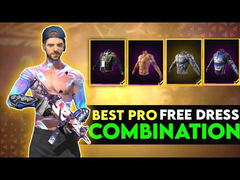 Best Dress combination For pro / free dress combination in free fire Dress  combination with hayato - YouTube