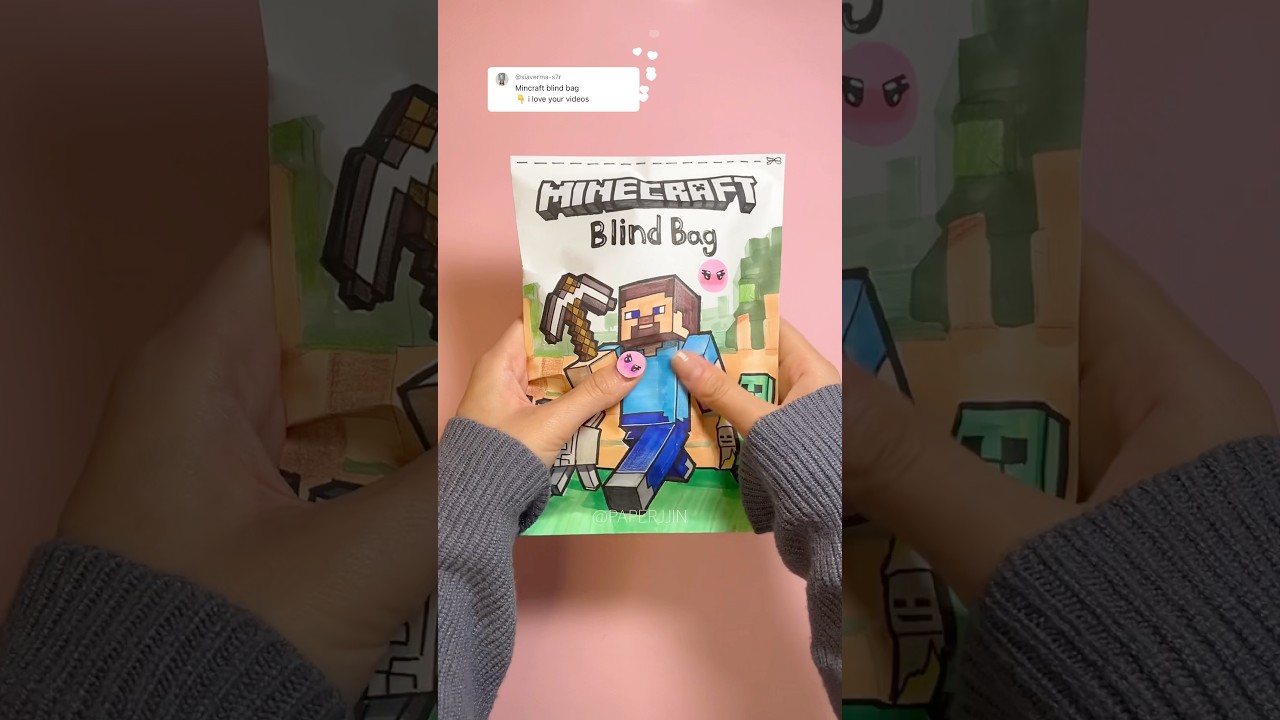 MINECRAFT Blind bag 마인크래프트 블라인드백