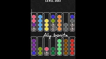 ball sort puzzle level 3551