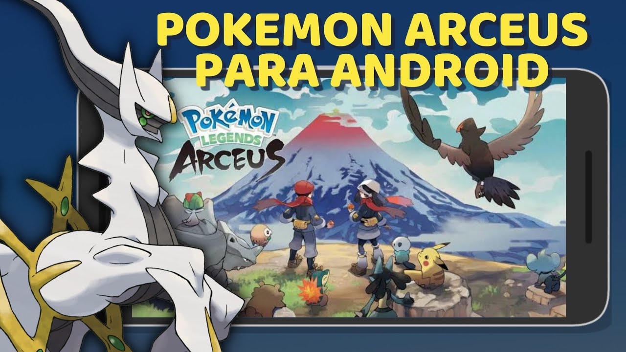 NOVO JOGO POKÉMON LEGENDS ARCEUS EM PORTUGUÊS PARA GBA E ANDROID