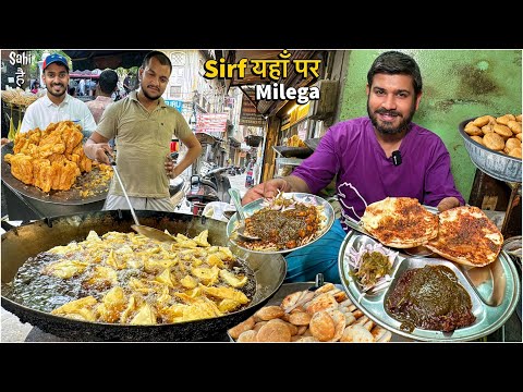 30/- Punjab Street Food ka Desi illuminati Nashta | Street Food India