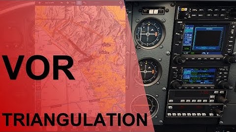 How to find your location using VORs and triangulation