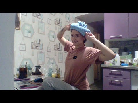 periscope live broadcast stream vlog (doing a hair mask👧)