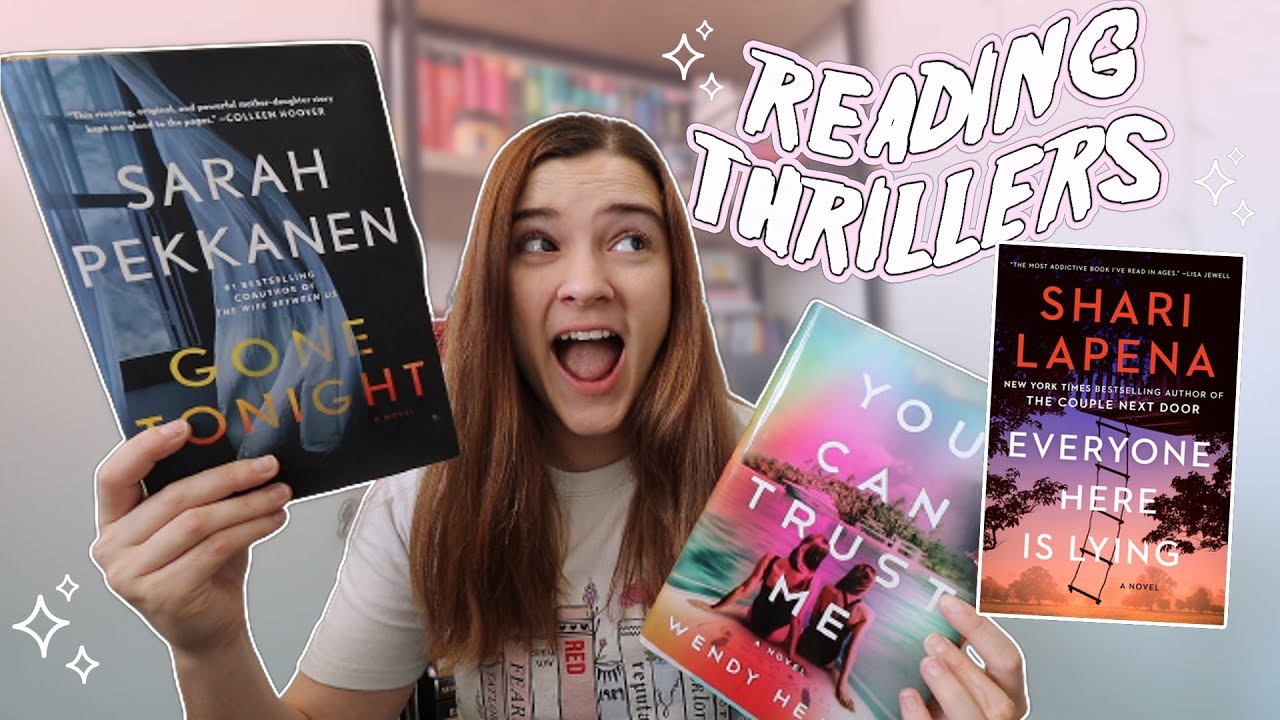 Reading 3 NEW Thrillers || Reading Vlog - YouTube