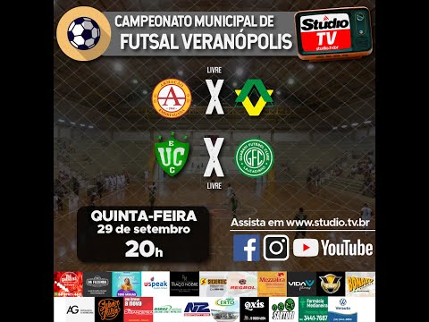 Armação x AAV | União Castilhense x Guarani | Futsal de Veranópolis 2022 | Ao Vivo | Studio TV