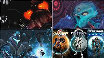 All Bosses - Metroid Prime Trilogy (Hypermode, HD Textures)