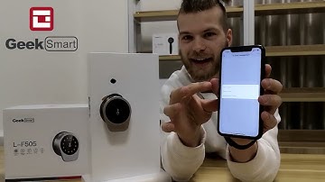 How to Lock & Unlock Geek Smart Lock LF505 | 3 Way Smart Door Lock Unlocking System