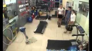Surprise In A Fitness Store Naked And Funny 3042.