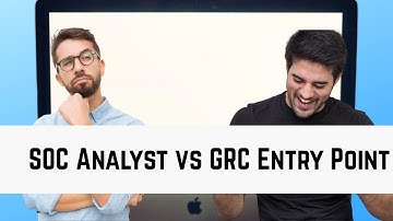 soc analyst vs grc_ better entry point #convocourses #cybersecurity