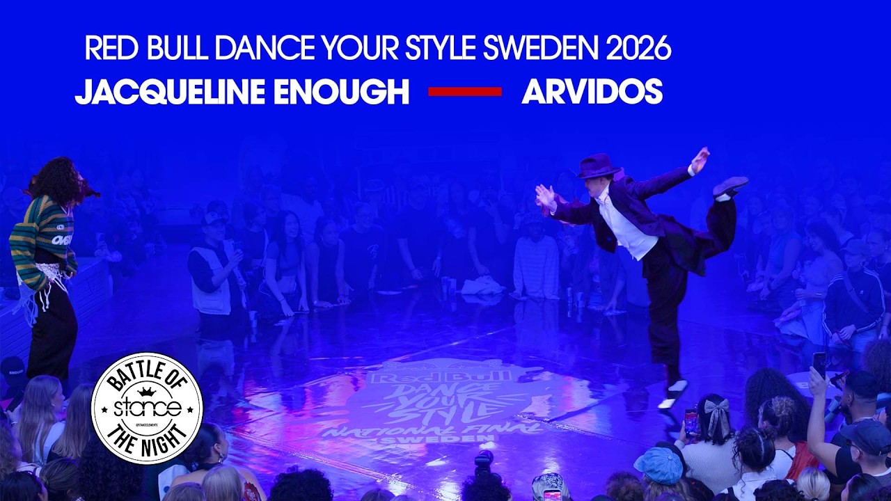Jacqueline enough vs Arvidos [Top16] // Stance x Red Bull Dance Your Style Sweden