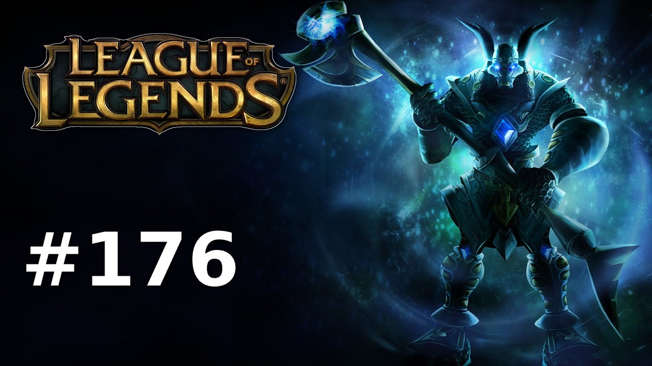 League of Legends Let's Play LoL Deutsch Part 176 - Nasus vs. Riven