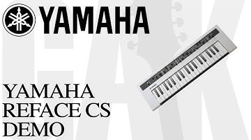 Yamaha reface CS Analogue Synthesizer Yamaha reface Demo Review