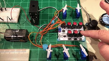 Digital Servo Controller, servos and joystick.