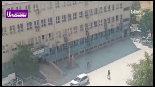 Şanlıurfada Risk Dolu Anlar Okulun Çatısında Neler Oluyor?