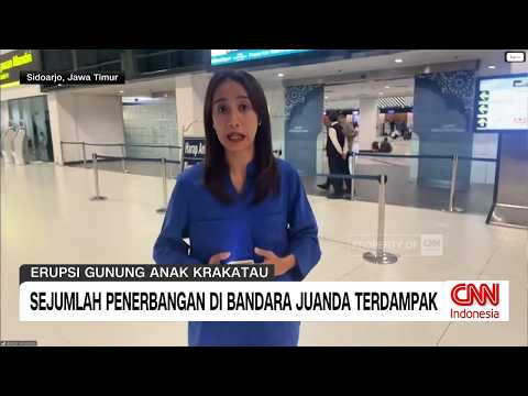 Sejumlah Penerbangan Di Bandara Juanda Terdampak