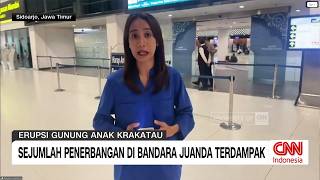 Sejumlah Penerbangan Di Bandara Juanda Terdampak