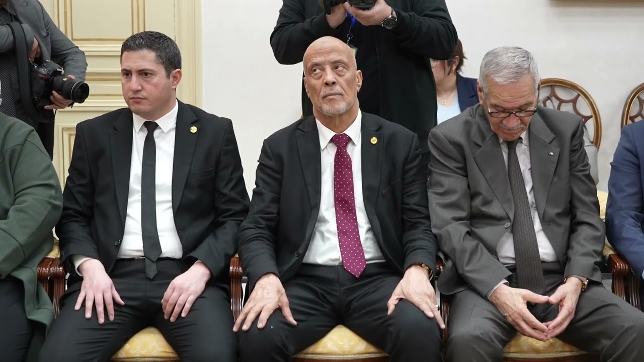 السيد رابح بغالي، نائب رئيس مجلس الأمة،يستقبل رئيس المجموعة البرلمانية للصداقة 