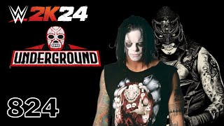 #WWE2K24 #UniverseMode - Underground - EPISODE 824 - TEACHER 🆚 STUDENT