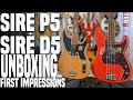 Sire P5 & Sire D5 Unboxing & First Impressions - They're finally here! - LowEndLobster Unboxing