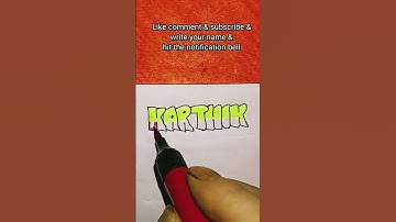 Bubble letter writing || name writing on request#calligraphy #alphabets #art#shorts