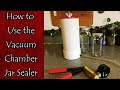 How to Use Mr. Rain's Jar Sealing Vacuum Chamber