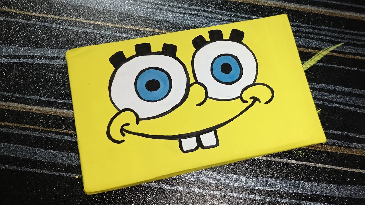 how to make spongeBob SquarePants.........☺️😄spongebob 