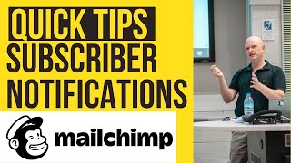 👍 Disable (or enable) #Mailchimp New Subscriber Notifications