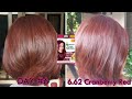 CAT RAMBUT SENDIRI PAKAI GARNIER COLOR NATURAL ULTRA COLOR 6.62 CRANBERRY RED MUDAH DAN MURAH