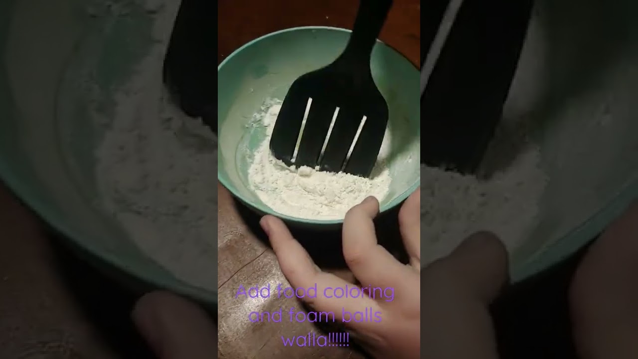 how to make slime with flour and dish soap (SUCCESS!)