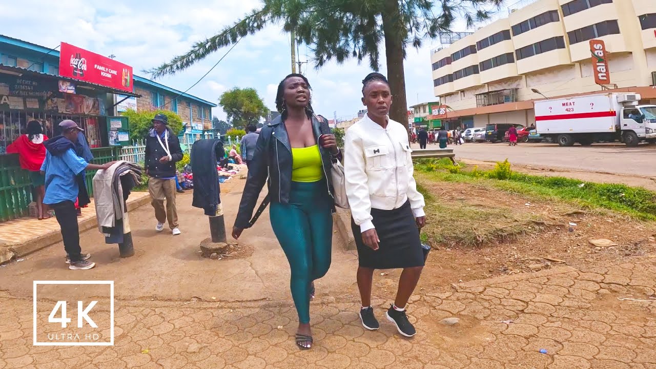 4K WALK Across Bustling Streets of Eldoret, Kenya #4kwalk