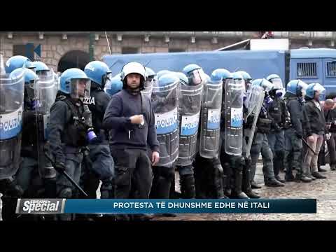 Protesta të dhunshme edhe në Itali