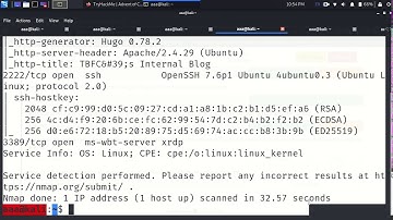 tryhackme advent of cyber 2 day 8 | nmap