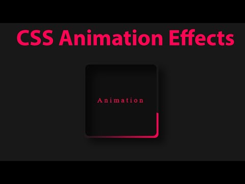 CSS Animation Effects | Only Html CSS  | css keyframe