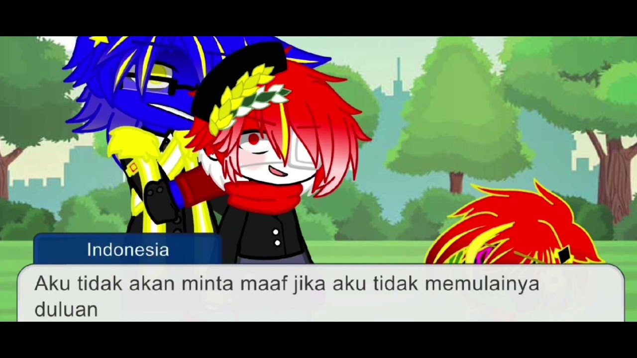 {} Orang baik adalah orang jahat yang tersakiti || Gacha club || sub indo || countryhumans {}