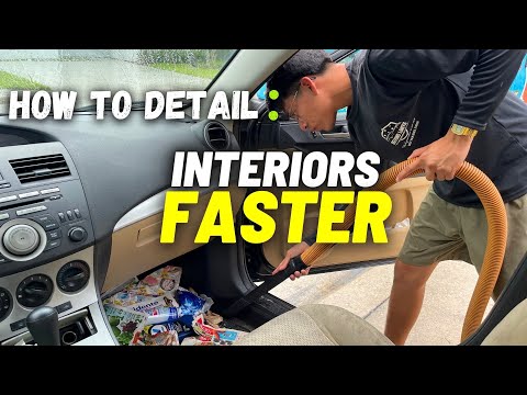 Interior Detailing Checklist