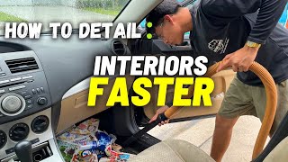 Top 10 Interior Detailing Tips To Be More Efficient - Detailing Beyond Limits