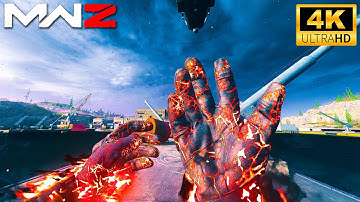 Only RED Zone SOLO and Elder Sigil in Modern Warfare Zombies Gameplay 4K (No Commentary) MW3 MWZ