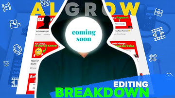 @Algrow  EDITING in KINEMASTER | #growwithalgrow