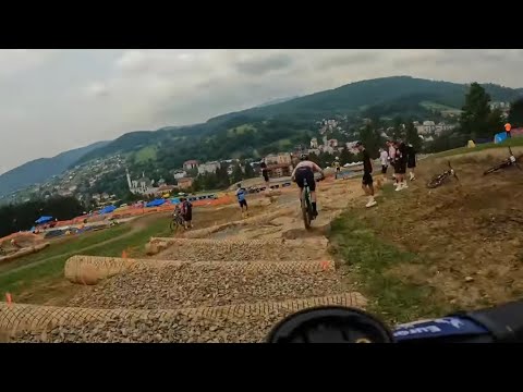 European Championships Mountainbike Krakow 2023 | GoPro Lap