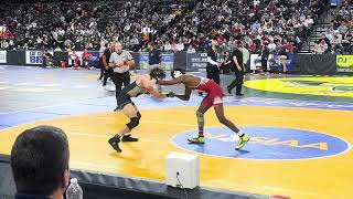 Jamar Dixon (Delsea) vs Alexander Delaurier (Raritan) 2025 NJSIAA State Tournament Quarters