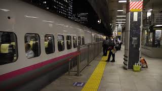 [JR 東日本] 新幹線E2系 + E3系東京駅 到着