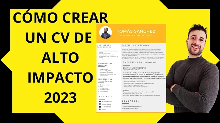 COMO CREAR TU CURRICULUM VITAE 2023